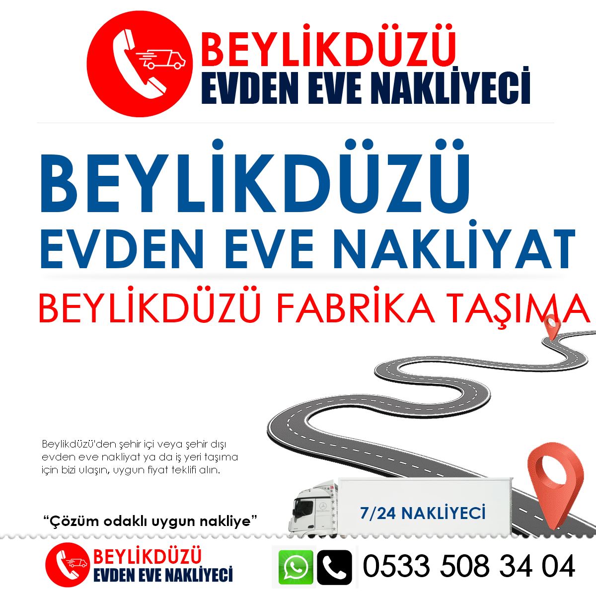 Beylikdüzü Fabrika Taşıma : Kapak Görseli